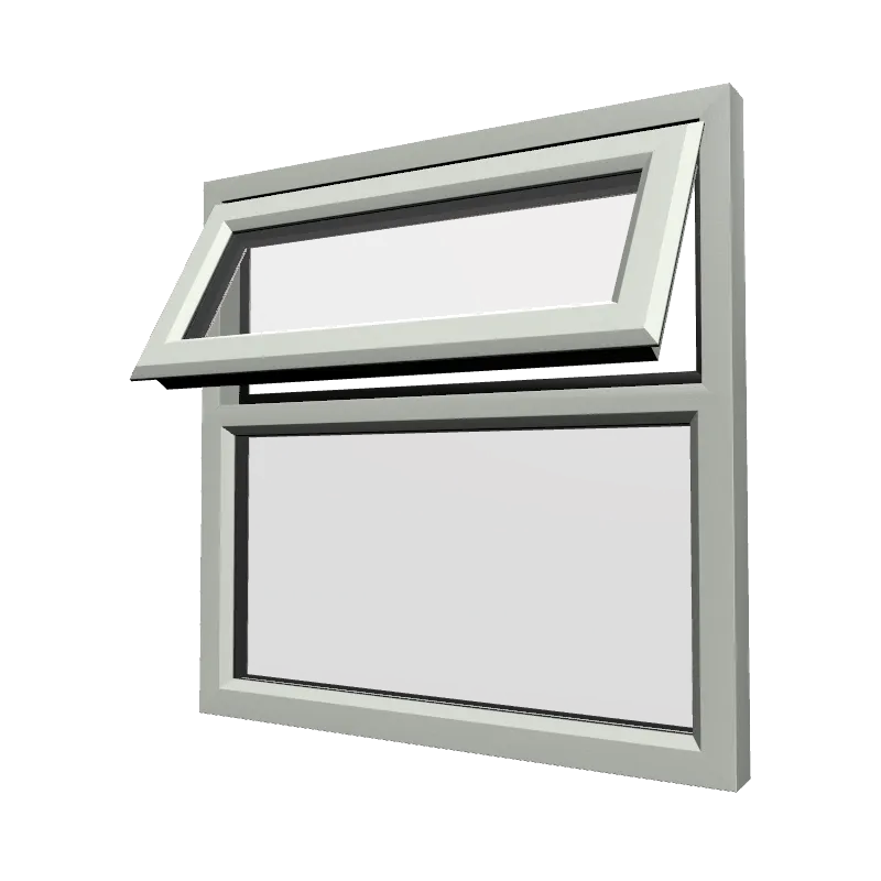 Fixed Top Guided Window | 1 Light Opening