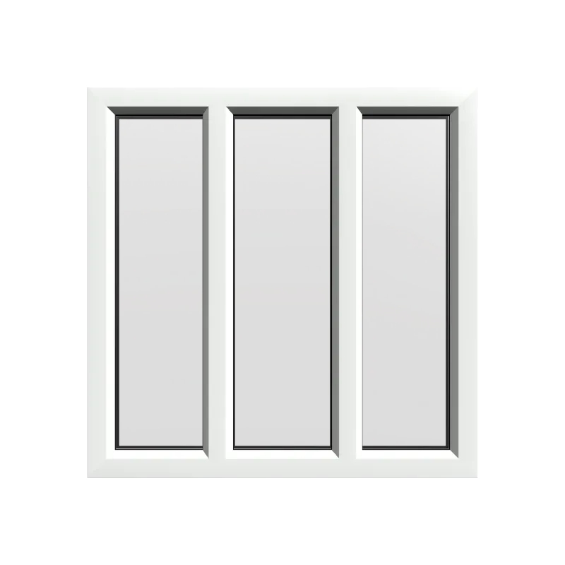 uPVC Fixed Pane Window | 1x3 Light