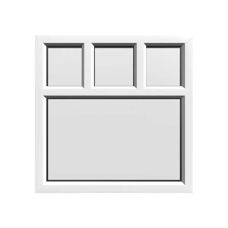 uPVC Fixed Pane Window | 3x1 Light