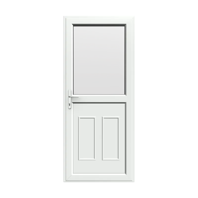 Half Glazed UPVC Single Door 2