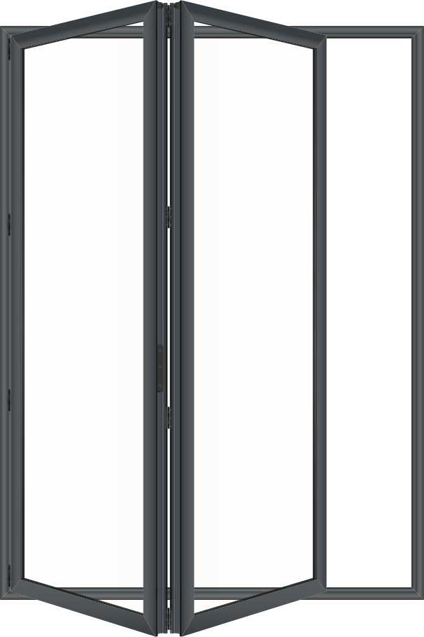 Bifold Doors 2 Panel | Style 2