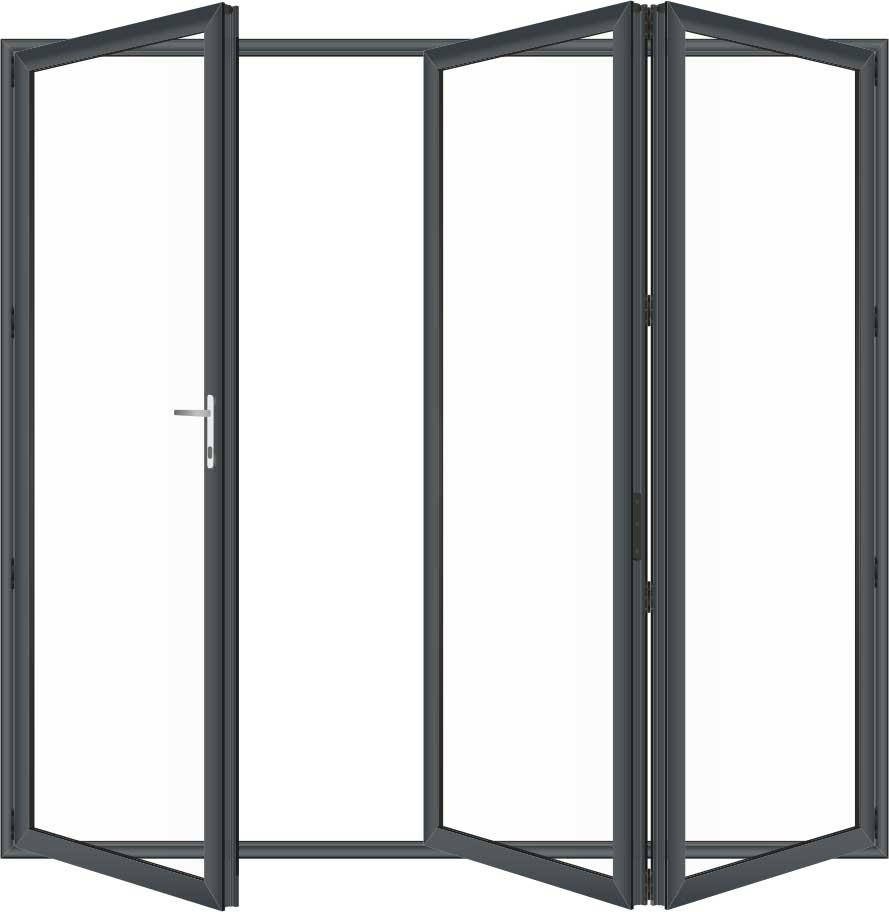 Bifold Doors 3 Panel | Style 5