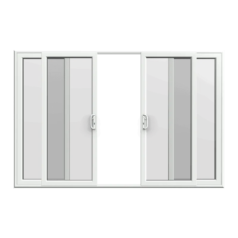 4 Pane UPVC Patio Sliding Doors