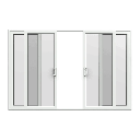 4 Pane UPVC Patio Sliding Doors
