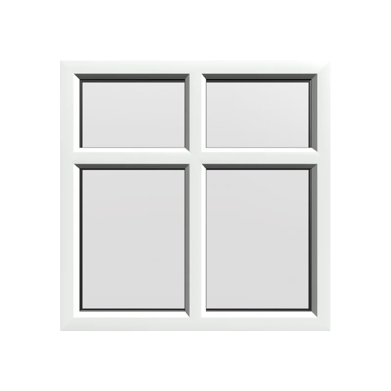 uPVC Fixed Window | 2x2 Light
