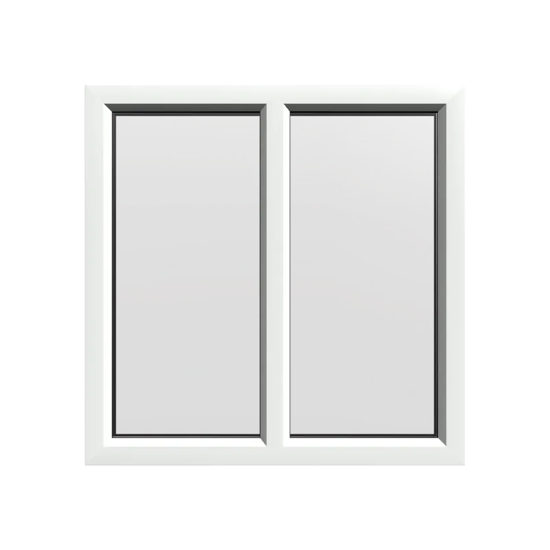 uPVC Fixed Window | 2 Light