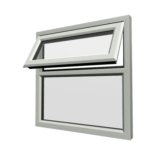 Fixed Top Guided Window | 1 Light Opening