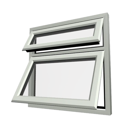Fixed Guided Window | Top/Bottom Opening