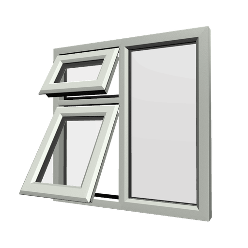 W25 – Triple Pane uPVC Casement Window
