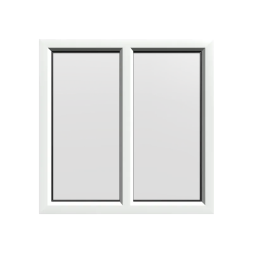 uPVC Fixed Window | 2 Light