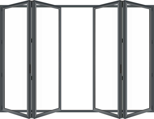 Bifold Doors 4 Panel | Style 8
