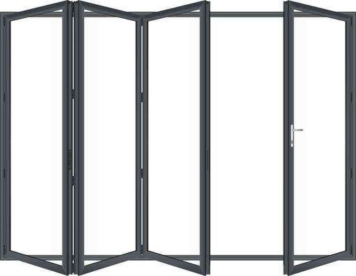 Bifold Doors 4 Panel | Style 9